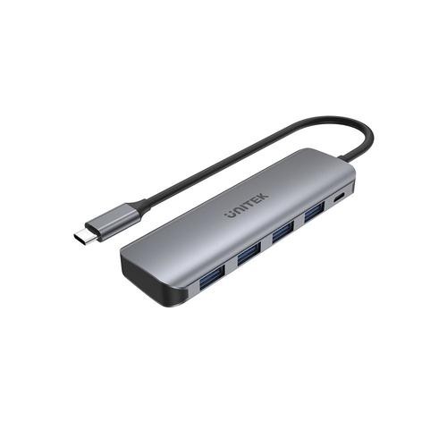 UNITEK P5+ USB 3.2 Gen 1 (3.1 Gen 1) Type-A 5000 Mbit/s Grey image 1
