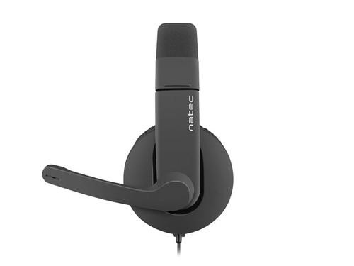 NATEC Rhea Headset Head-band 3.5 mm connector Black image 3