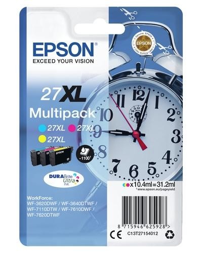 Epson Multipack 3-colour 27XL DURABrite Ultra Ink image 3