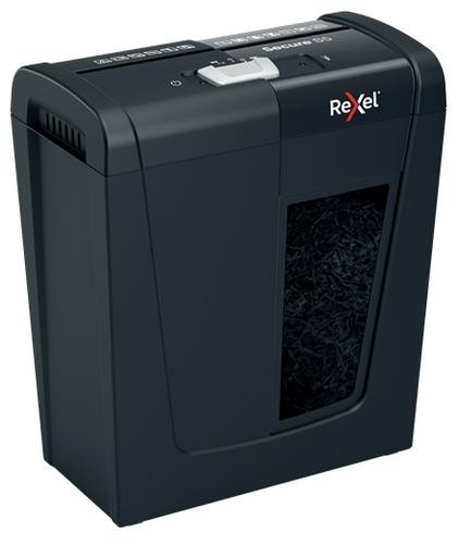 Rexel Secure S5 paper shredder Strip shredding 70 dB Black image 3