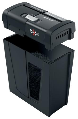 Rexel Secure X8 paper shredder Cross shredding 70 dB Black image 2