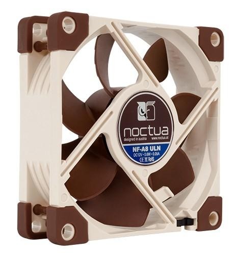 Noctua NF-A8 ULN computer cooling component Computer case Cooler 8 cm Beige, Brown image 2