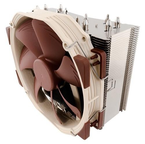 Noctua NH-U14S computer cooling component Processor Cooler 12 cm Brown, Stainless steel image 2