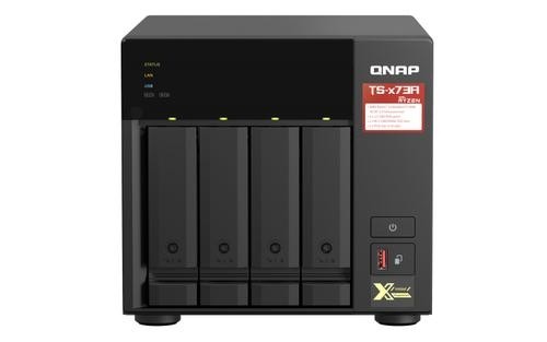 QNAP TS-473A NAS Tower Ethernet LAN Black V1500B image 1