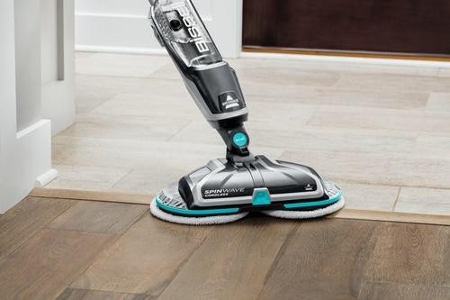Bissell 2240N mop Dry&amp;wet Cotton Grey, Titanium, Transparent, Turquoise, White image 3