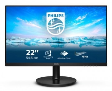 Philips V Line 222V8LA/00 computer monitor 54.6 cm (21.5&quot;) 1920 x 1080 pixels Full HD LCD Black