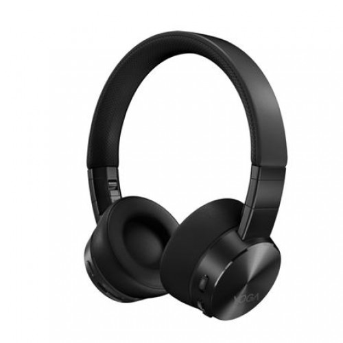 Lenovo Active Noise Cancellation Headphones Yoga Bluetooth 5.0; USB digital audio, Shadow Black, ANC image 1