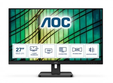AOC Essential-line 27E2QAE computer monitor 68.6 cm (27&quot;) 1920 x 1080 pixels Full HD LCD Black