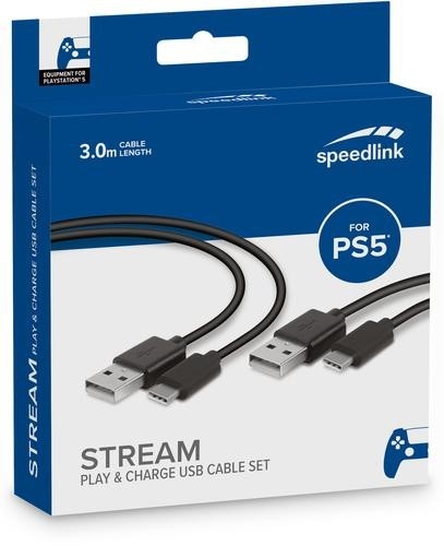 SPEEDLINK STREAM USB cable 3 m USB A USB C Black image 3