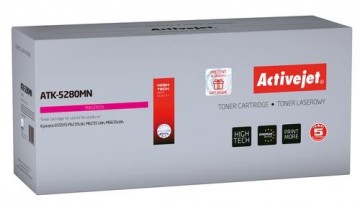 Activejet ATK-5280MN toner replacement Kyocera TK-5280M; Compatible; page yield: 11000 pages; Printing colours: Magenta. 5 years warranty