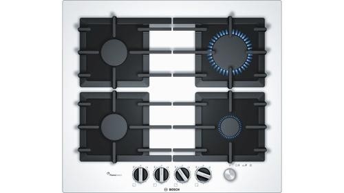Bosch Serie 6 Gas cooktop PPP6A2M90 4 fields white color Built-in 60 cm 4 zone(s) image 1