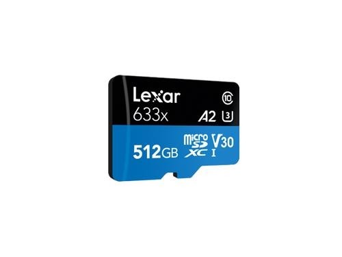 Lexar 633x memory card 512 GB MicroSDXC UHS-I Class 10 image 2