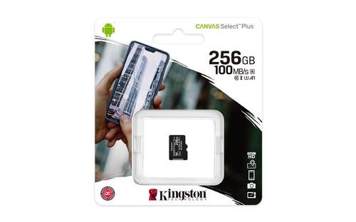 Kingston Technology Canvas Select Plus memory card 256 GB MicroSDXC UHS-I Class 10 image 3