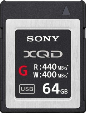 Sony memory card XQD G 64GB High Speed 440/400MB/s