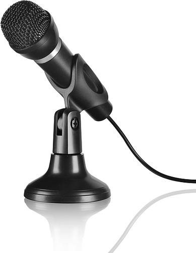 SPEEDLINK CAPO Black Karaoke microphone image 1