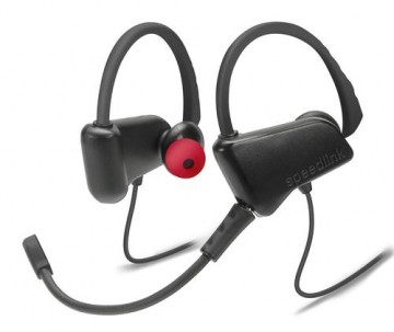 SPEEDLINK JUZAR Headset Ear-hook, In-ear 3.5 mm connector Black, Red