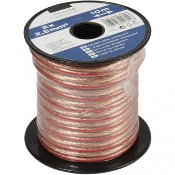 Vivanco 46824 audio cable 10 m Copper, Transparent