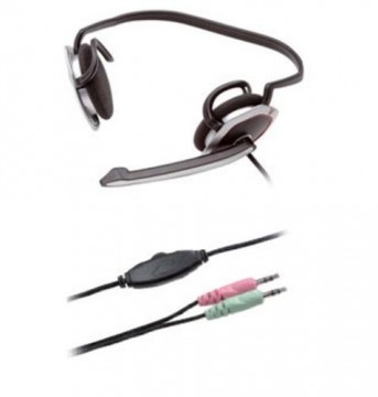 Vivanco 4.00893E+12 headphones/headset Head-band 3.5 mm connector Black, Silver