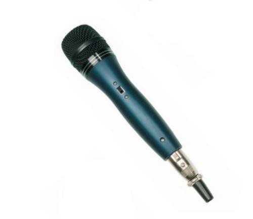 Vivanco DM 50, Dynamic microphone (mono) Black, Blue image 1