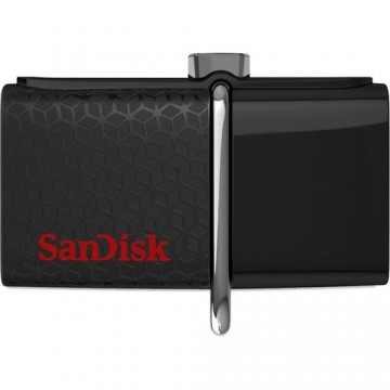 SanDisk Ultra Dual USB 256 GB USB flash drive USB Type-A / Micro-USB 3.2 Gen 1 (3.1 Gen 1) Black