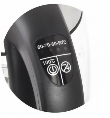 Esperanza EKK026 electric kettle 1.7 L 2200 W Black, Transparent image 4