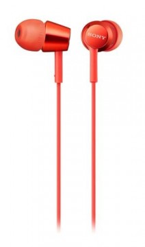 Sony MDR-EX155AP Headset In-ear 3.5 mm connector Red
