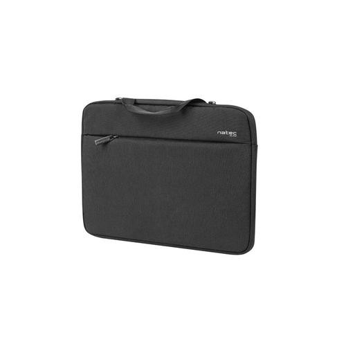 NATEC CLAM 14.1” notebook case 35.8 cm (14.1&quot;) Briefcase Black image 1