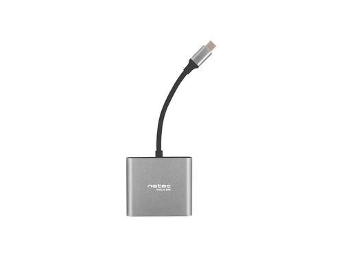NATEC Fowler Mini USB 2.0 Type-C 5000 Mbit/s Grey image 1
