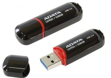ADATA AUV150-128G-RBK USB flash drive 128 GB USB Type-A 3.2 Gen 1 (3.1 Gen 1) Black