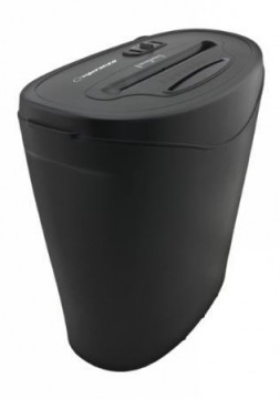 Esperanza EN103 paper shredder 22 cm Black