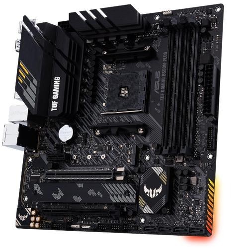 Asus TUF Gaming B550M-Plus Memory slots 4, Processor family AMD, Micro ATX, DDR4, Processor socket AM4, Chipset AMD B image 1