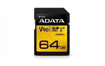 ADATA Premier ONE memory card 64 GB SDXC UHS-II Class 10
