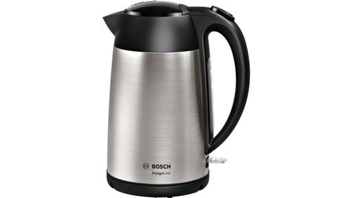 Bosch TWK3P420 electric kettle 1.7 L 2400 W Black, Stainless steel image 1