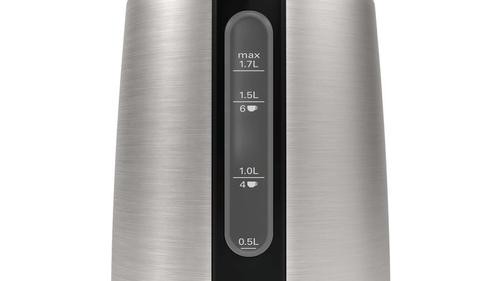 Bosch TWK3P420 electric kettle 1.7 L 2400 W Black, Stainless steel image 5