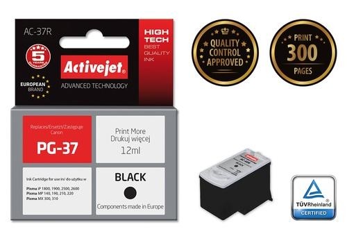 Activejet ink for Canon PG-37 image 1