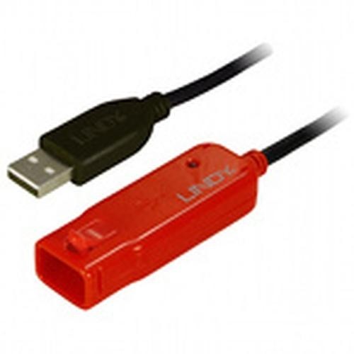 Lindy 8m USB 2.0 Cable USB cable USB A Black image 1