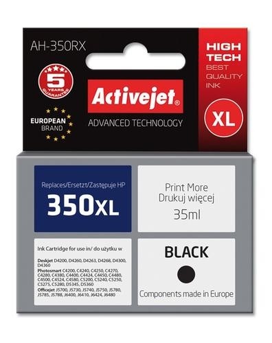 Activejet ink for Hewlett Packard No.350XL CB336EE image 2