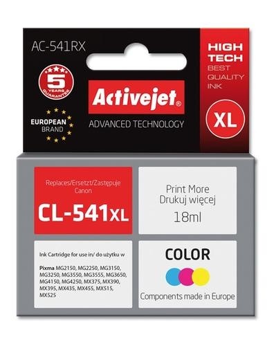 Activejet ink for Canon CL-541 XL image 2