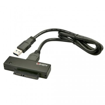 Lindy 42713 cable gender changer USB 3.1 A SATA Black
