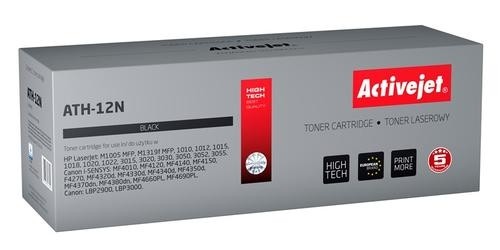 Activejet ATH-12N black toner for HP Q2612A / Canon CRG-703 image 1