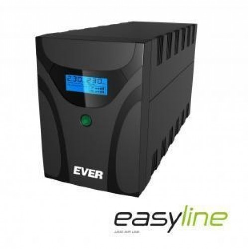 Ever EASYLINE 1200 AVR USB Line-Interactive 1200 VA 600 W 4 AC outlet(s) image 1