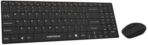 Esperanza EK122K keyboard RF Wireless QWERTY Black image 1