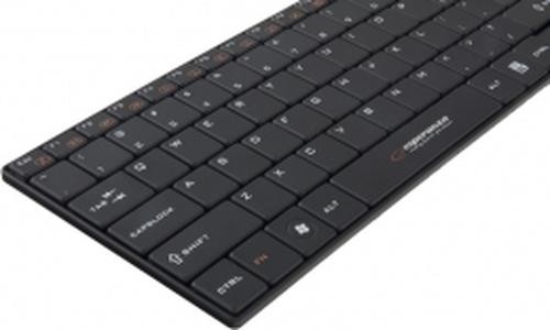 Esperanza EK122K keyboard RF Wireless QWERTY Black image 2