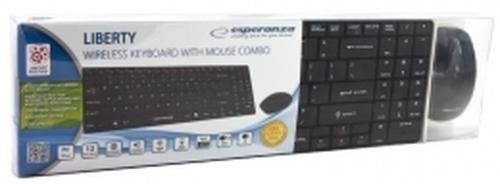 Esperanza EK122K keyboard RF Wireless QWERTY Black image 4