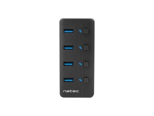 NATEC MANTIS USB 2.0 Type-B 5000 Mbit/s Black image 1
