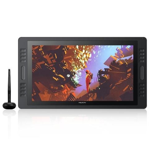 HUION Kamvas Pro 20 graphic tablet Black 5080 lpi 434.88 x 238.68 mm USB image 1