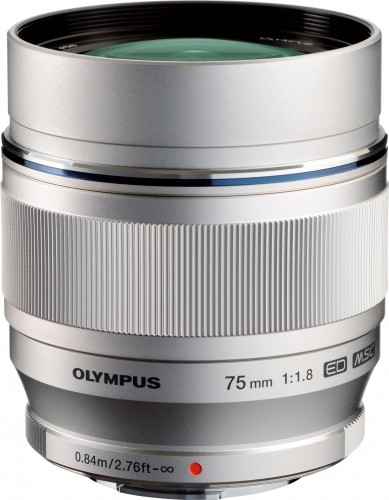 Olympus M.Zuiko Digital ED 75mm 1:1:8 MILC Standard lens Silver image 2