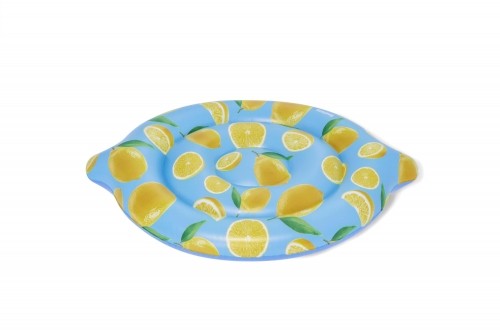 Best Way BESTWAY piepūšamais matracis Scentsational Lemon, 1.76m x 1.22m, 43392 image 2