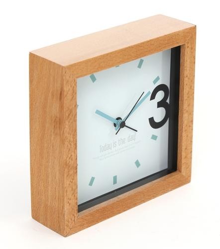 Platinet PZAPR alarm clock Quartz alarm clock Wood image 3