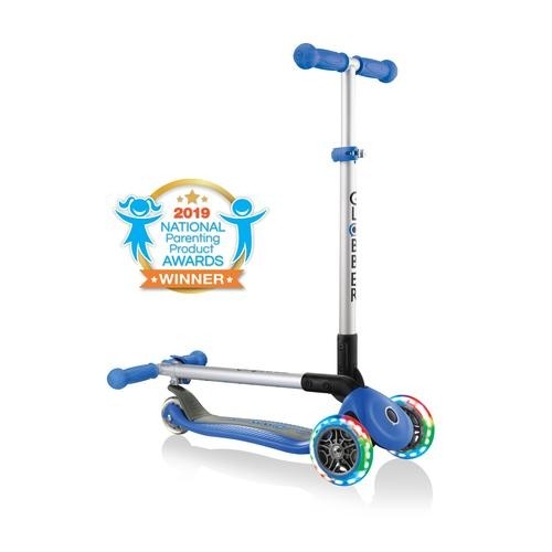 Globber Primo Foldable Lights Kids Classic scooter Blue image 4